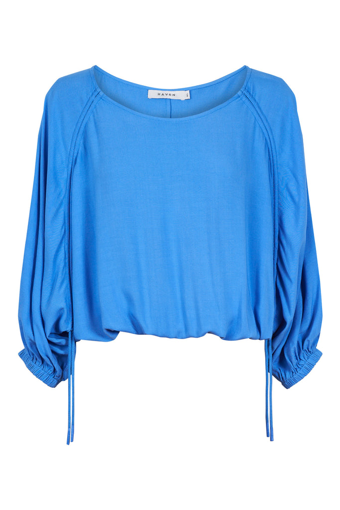 Palermo Drawstring Top - Coast - The Haven Co