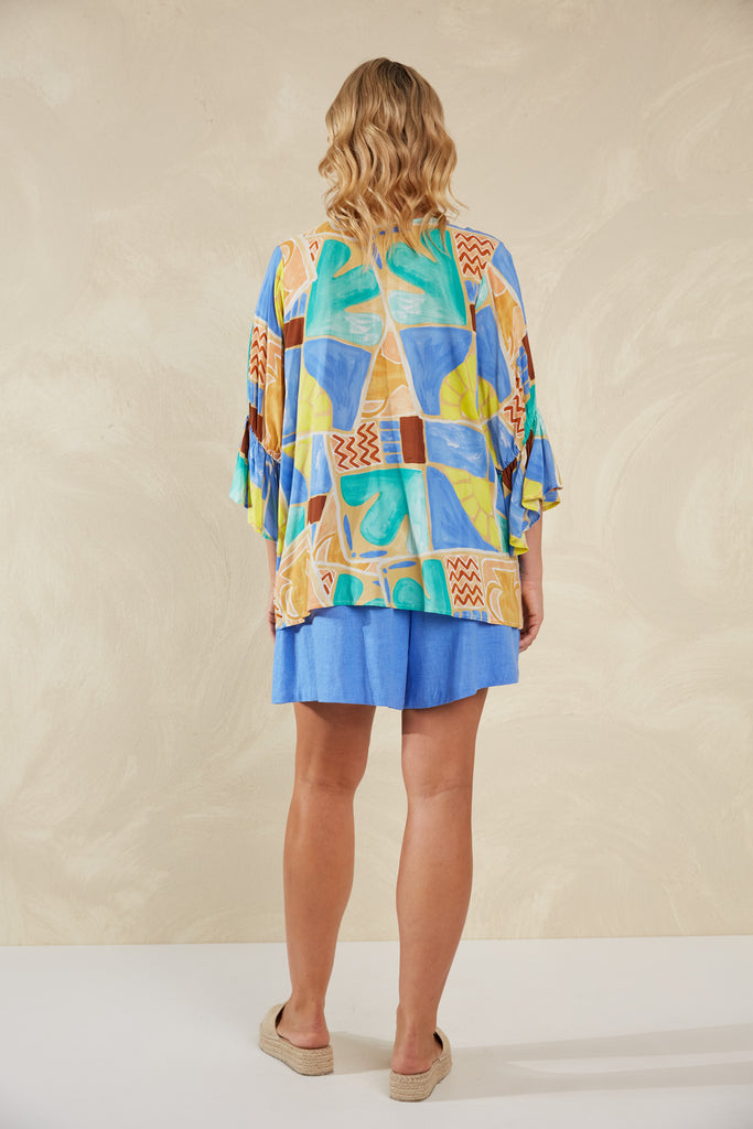 Palermo Ruched Top - Solare - The Haven Co