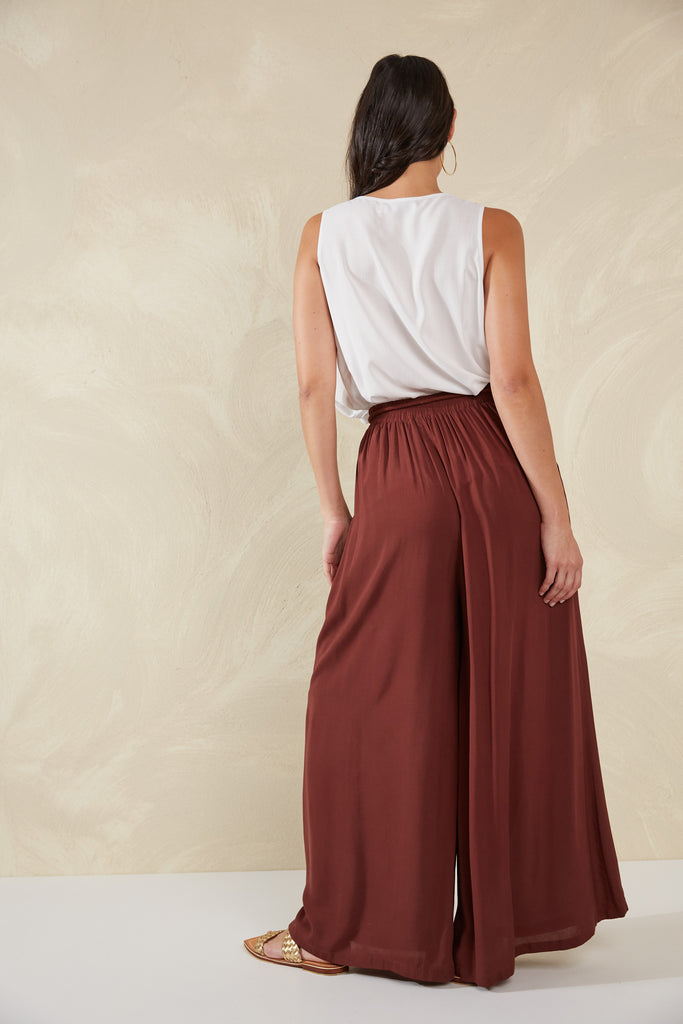 Palermo Pant - Espresso - The Haven Co