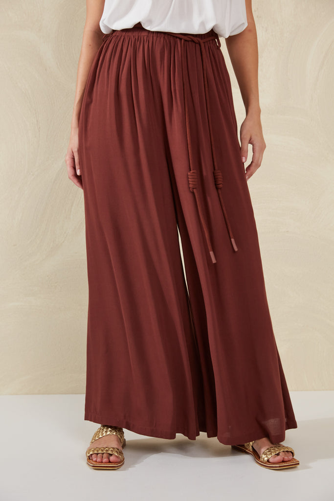 Palermo Pant - Espresso - The Haven Co