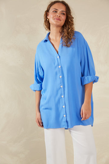 Palermo Relaxed Shirt - Coast - The Haven Co