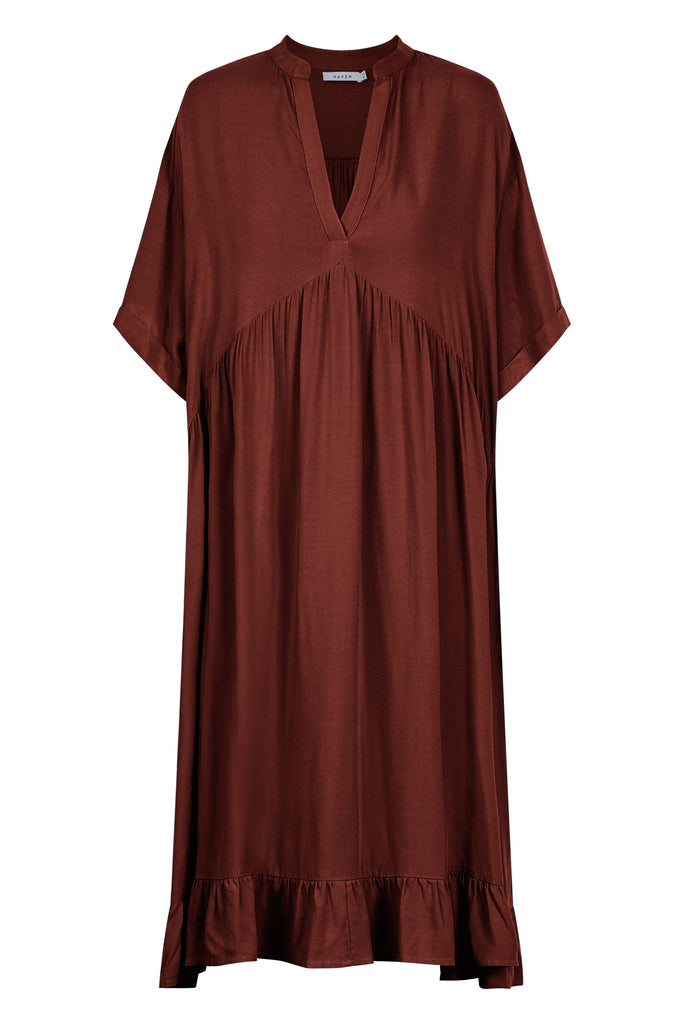Palermo Relaxed Dress - Espresso - The Haven Co