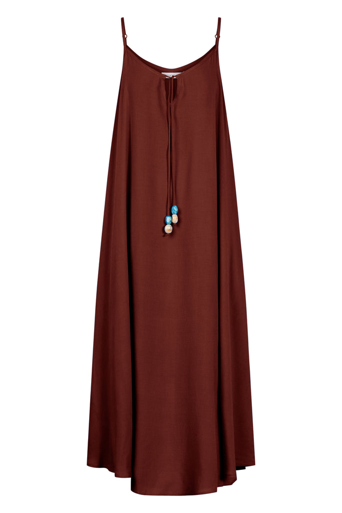 Palermo Tank Dress - Espresso - The Haven Co