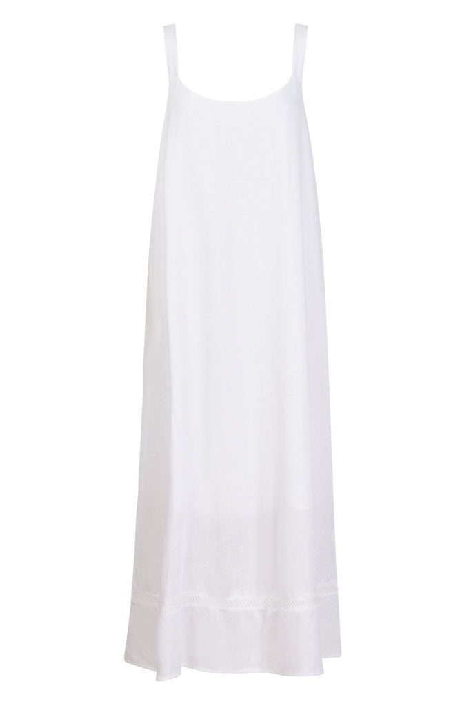 Florence Tank Maxi - Bianco - The Haven Co