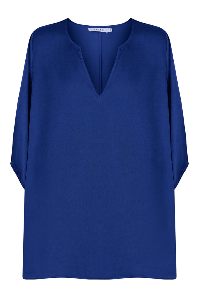 Portofino Relaxed Top - Lago - The Haven Co