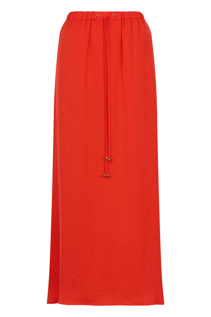 Portofino Maxi Skirt - Aperol - The Haven Co