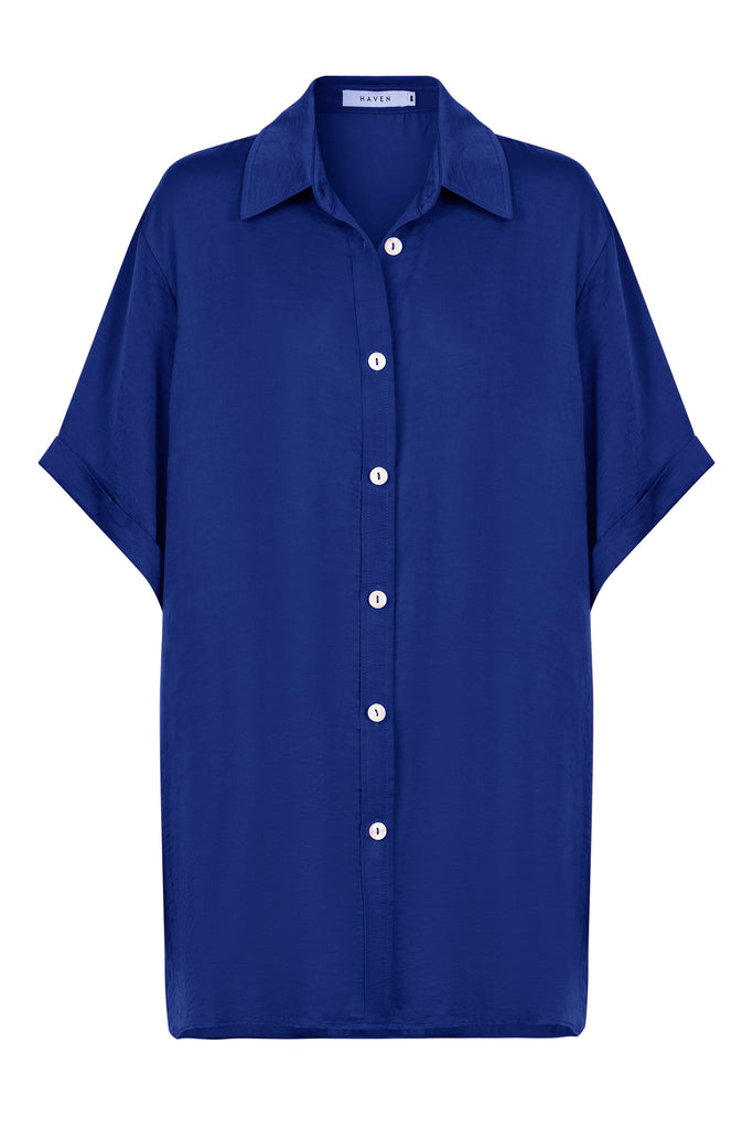 Portofino Shirt - Lago - The Haven Co