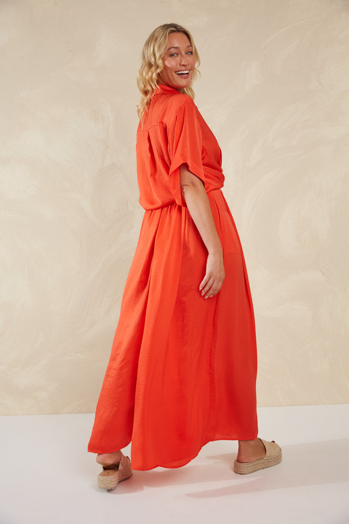 Portofino Pant - Aperol - The Haven Co