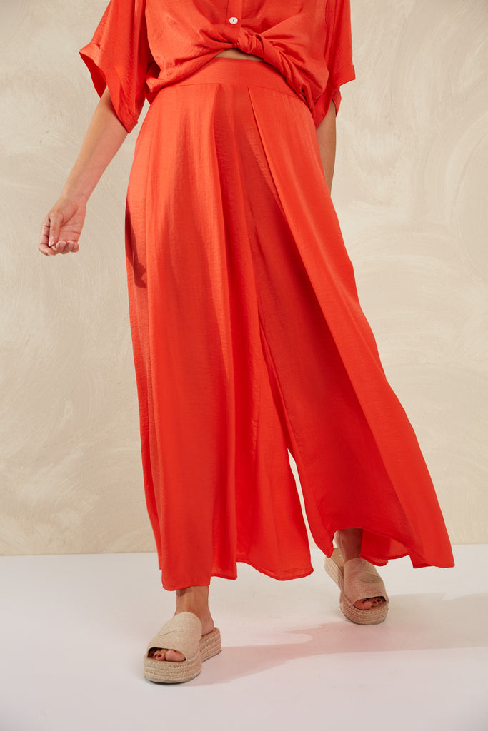 Portofino Pant - Aperol - The Haven Co