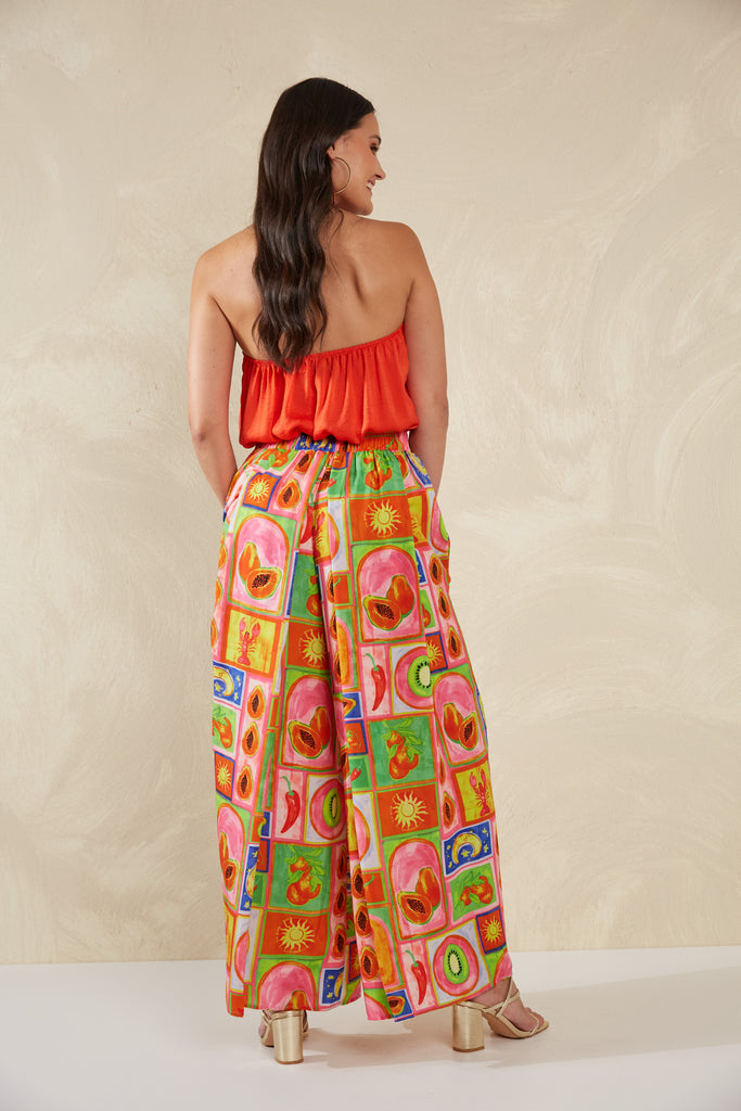 Portofino Pant - Spritz - The Haven Co