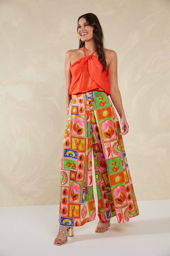 Portofino Pant - Spritz - The Haven Co