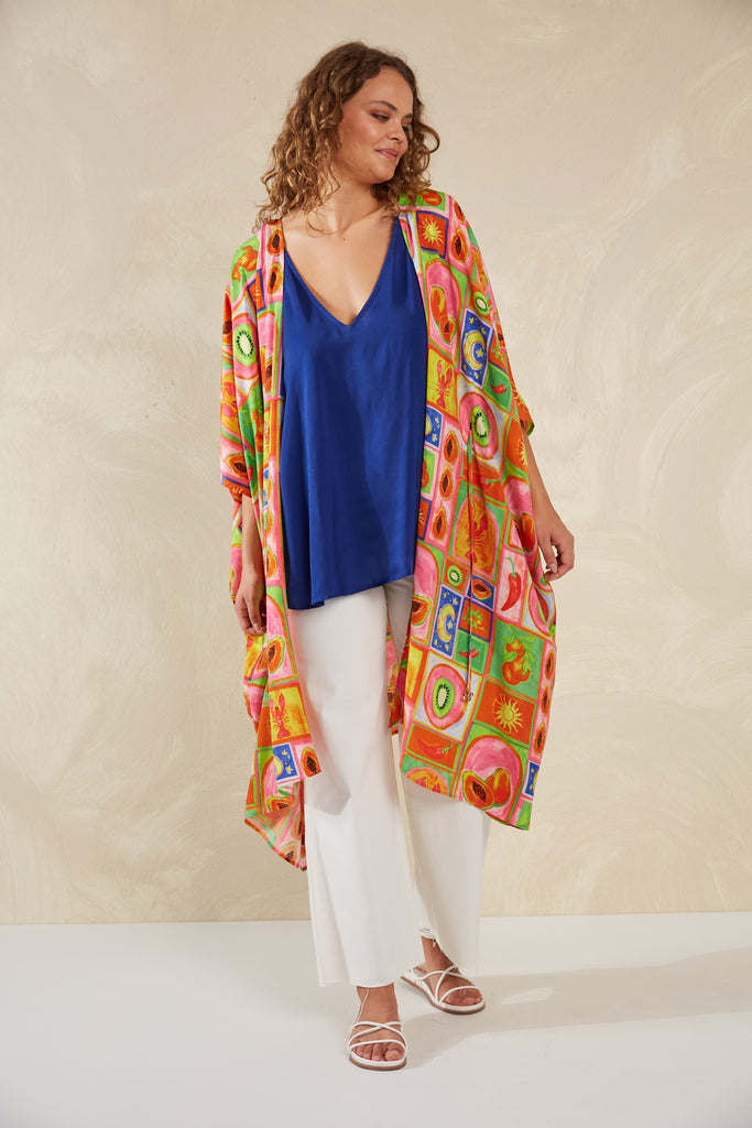 Portofino Tie Cape - Spritz - The Haven Co