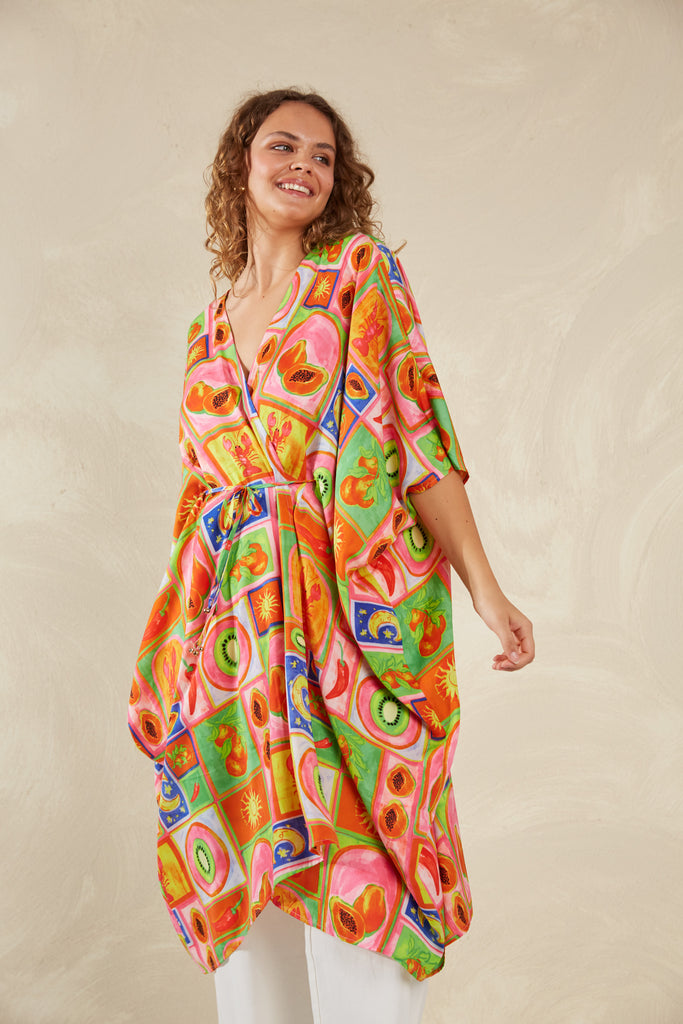 Portofino Tie Cape - Spritz - The Haven Co
