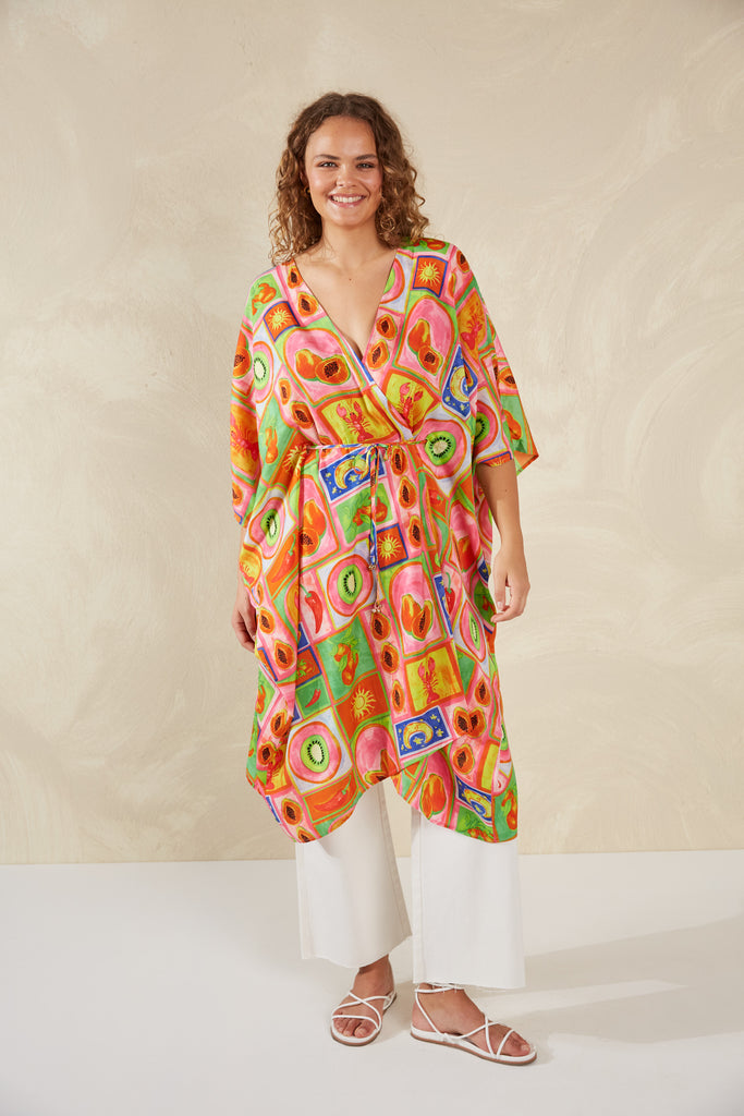 Portofino Tie Cape - Spritz - The Haven Co