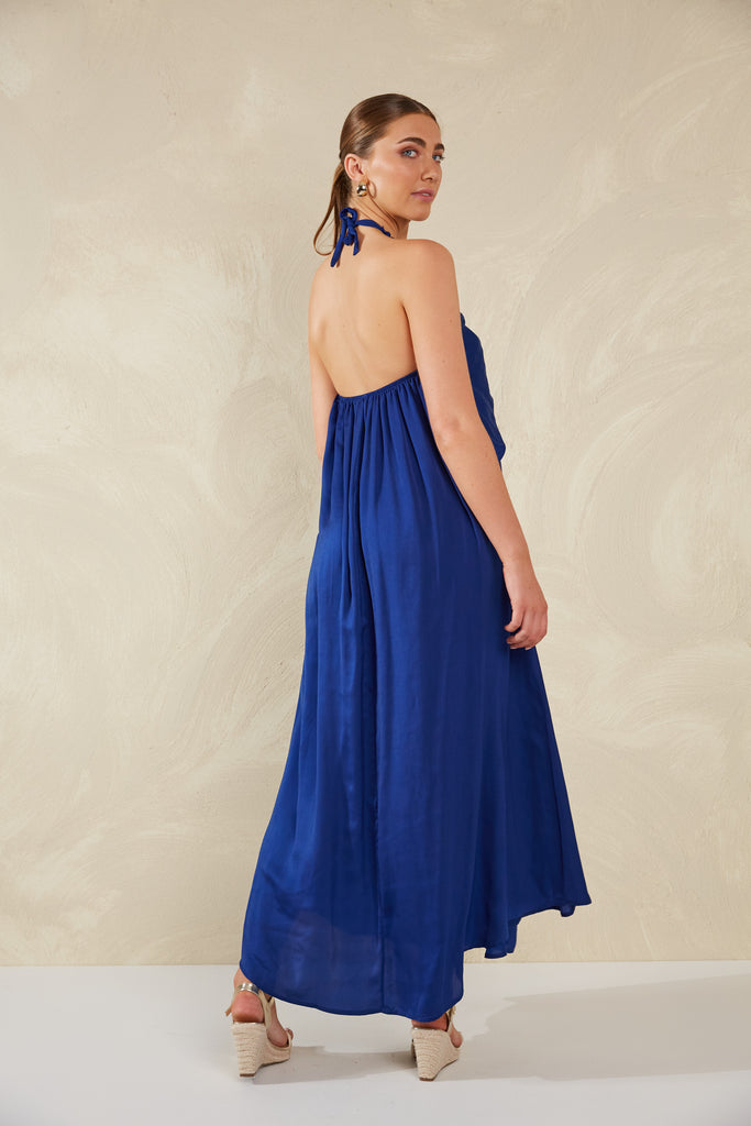Portofino Halter Maxi - Lago - The Haven Co