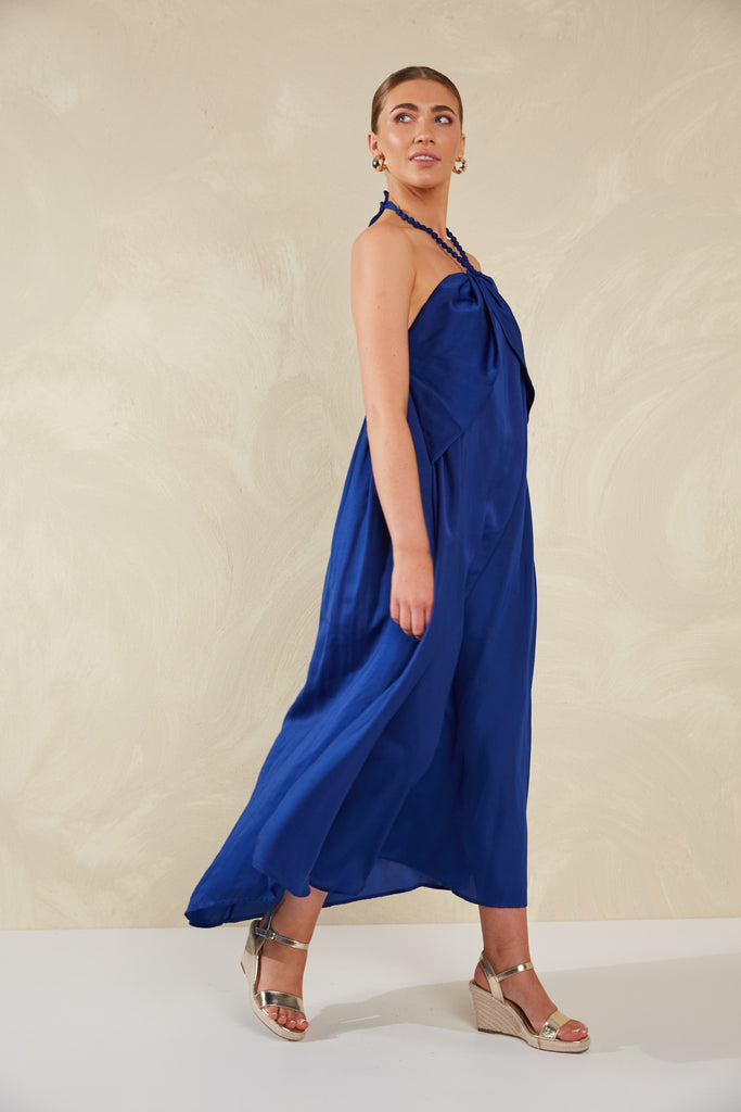 Portofino Halter Maxi - Lago - The Haven Co