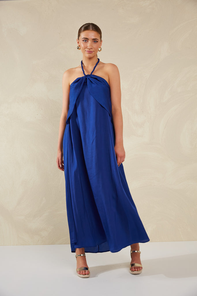 Portofino Halter Maxi - Lago - The Haven Co