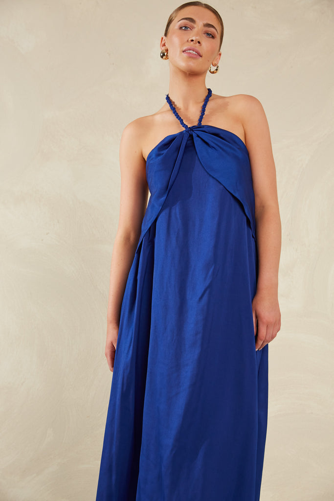 Portofino Halter Maxi - Lago - The Haven Co
