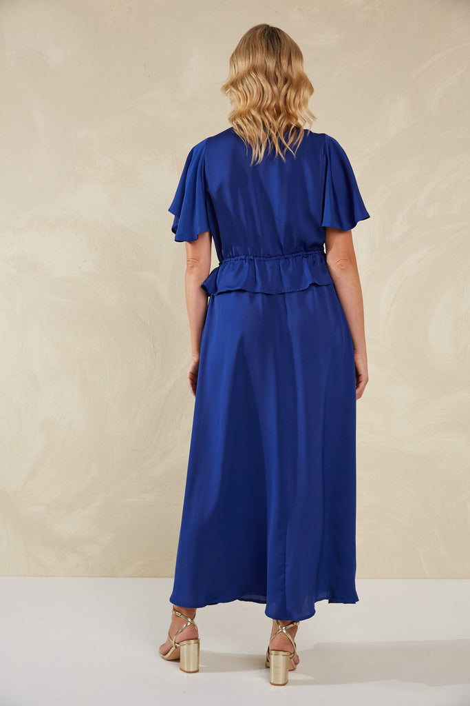 Portofino Frill Maxi - Lago - The Haven Co