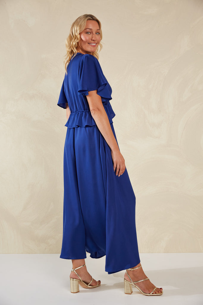 Portofino Frill Maxi - Lago - The Haven Co