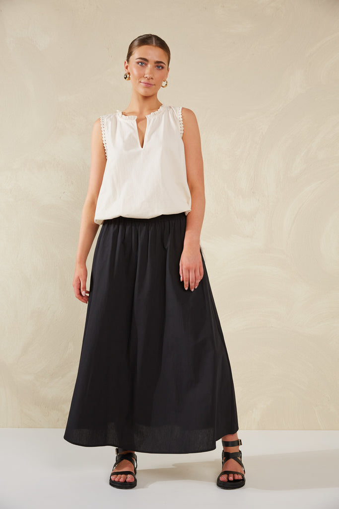Adelfia Tie Top - Cannoli - The Haven Co