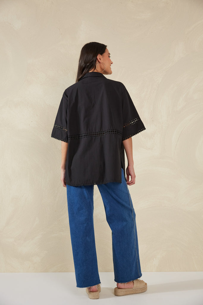 Adelfia Shirt - Domino - The Haven Co