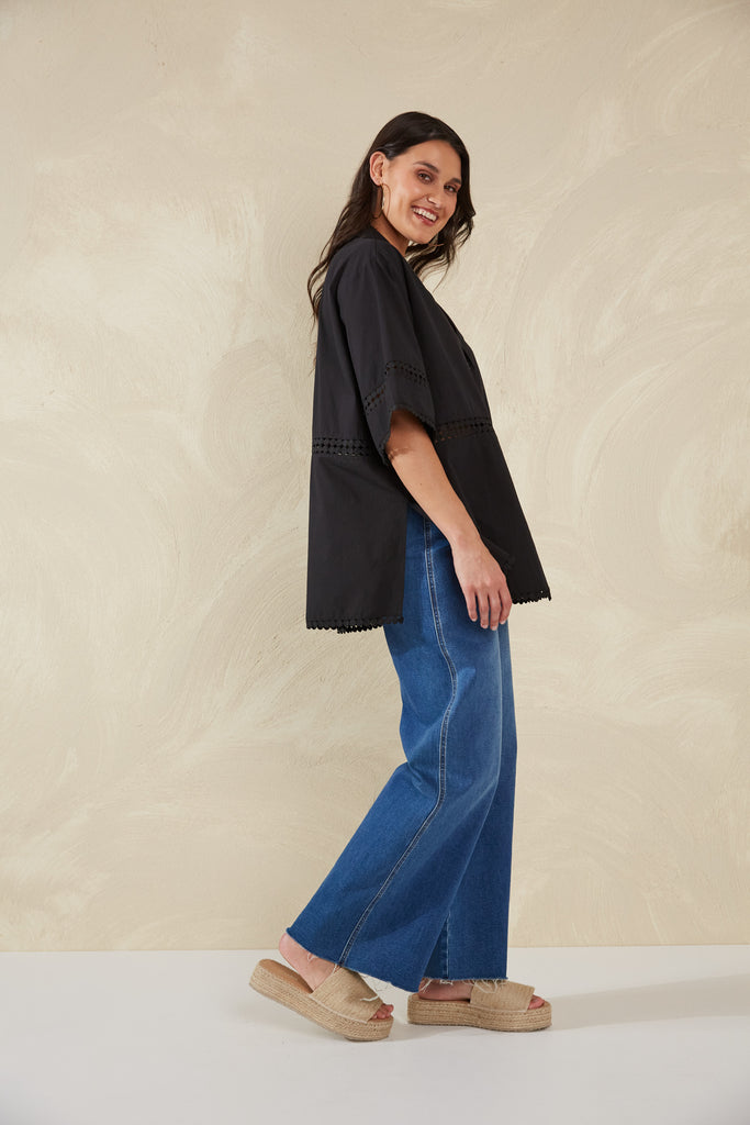 Adelfia Shirt - Domino - The Haven Co