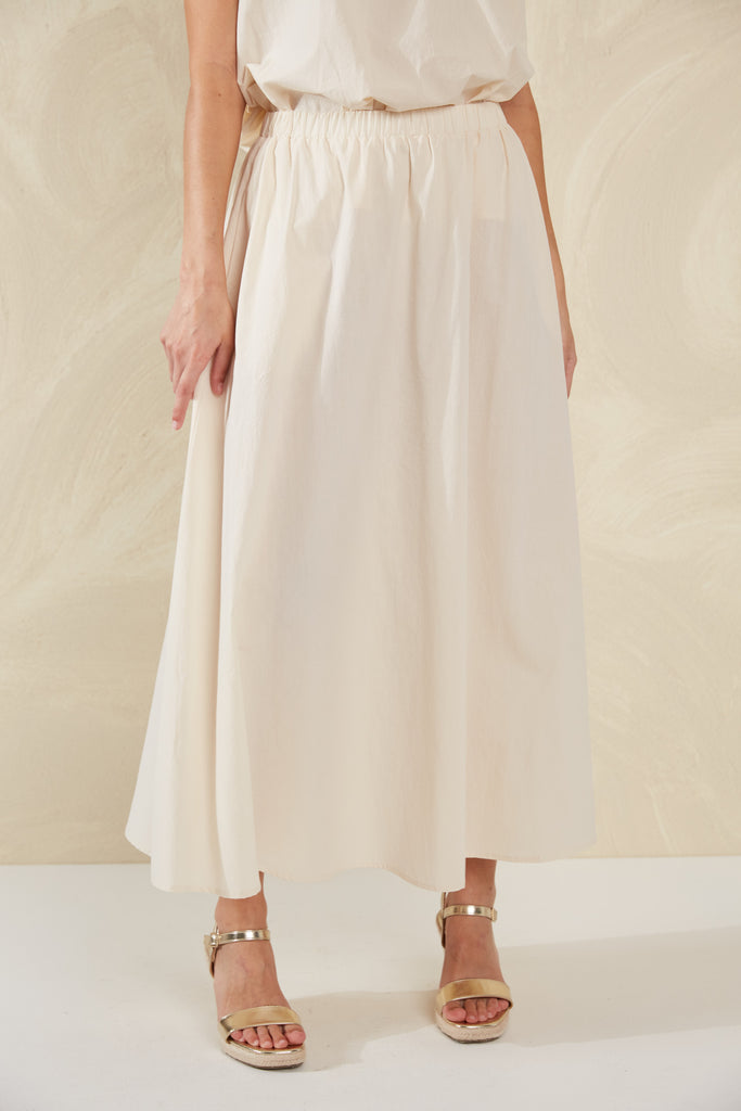 Adelfia Maxi Skirt - Cannoli - The Haven Co