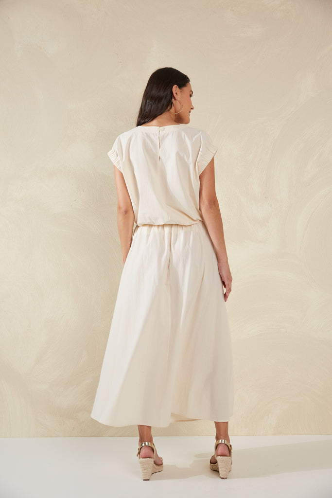 Adelfia Maxi Skirt - Cannoli - The Haven Co