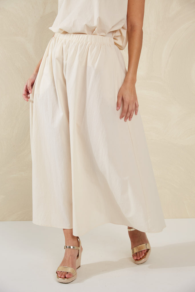 Adelfia Maxi Skirt - Cannoli - The Haven Co