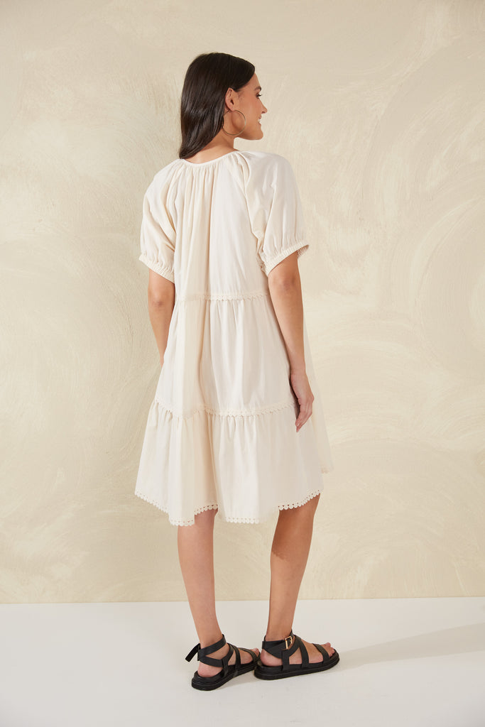 Adelfia Dress - Cannoli - The Haven Co