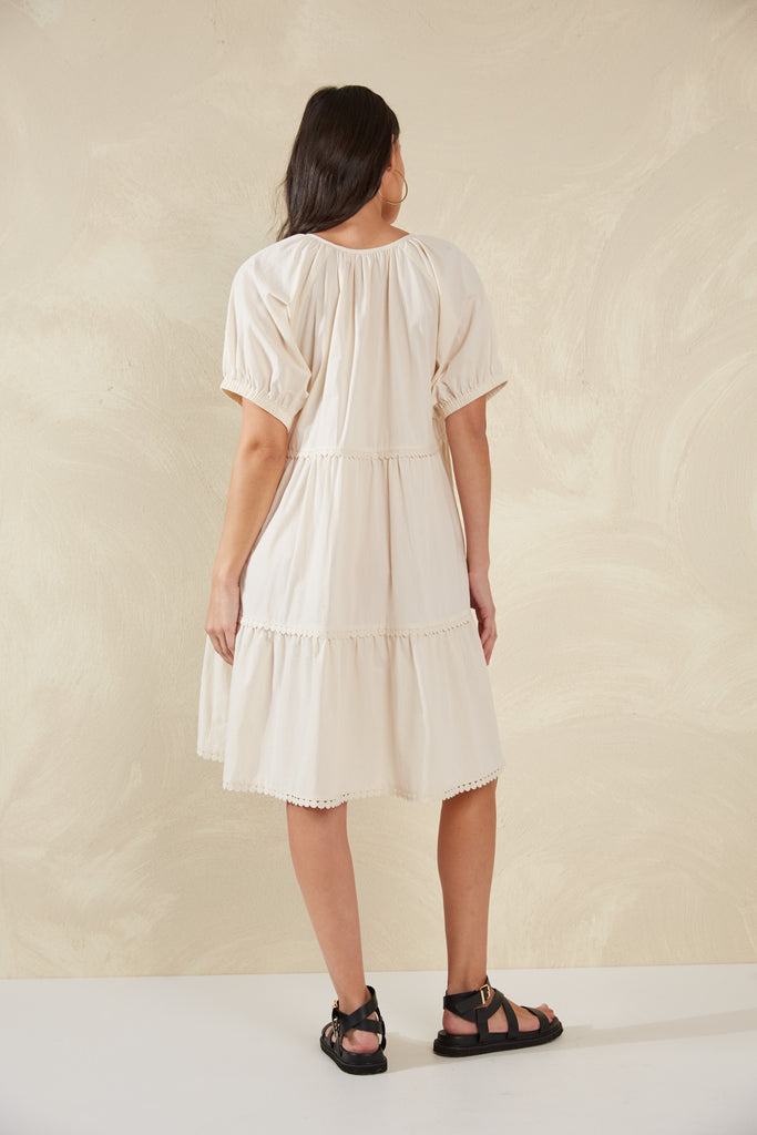 Adelfia Dress - Cannoli - The Haven Co