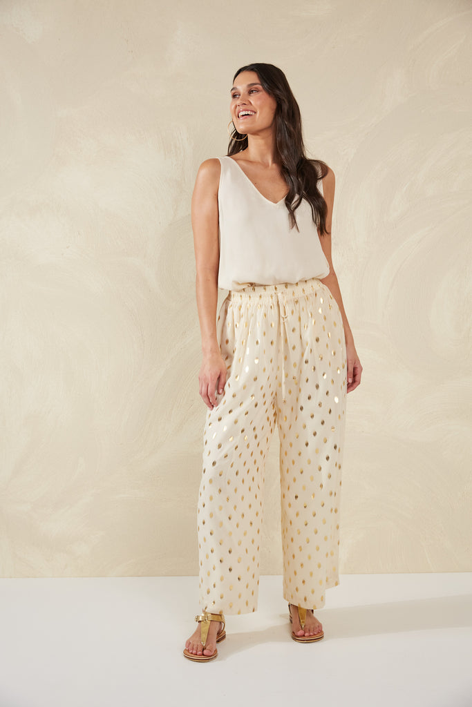 Sanremo Pant - Cannoli - The Haven Co