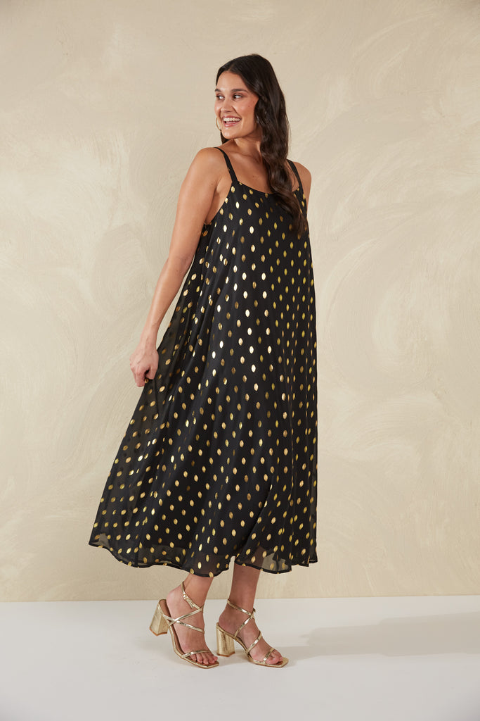 Sanremo Tank Dress - Domino - The Haven Co