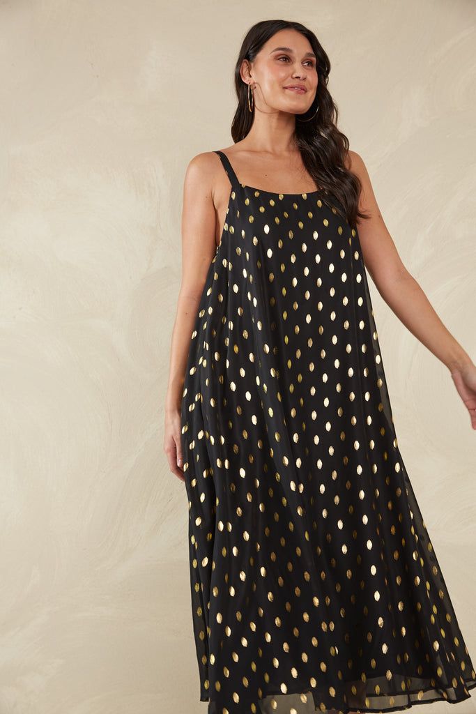 Sanremo Tank Dress - Domino - The Haven Co