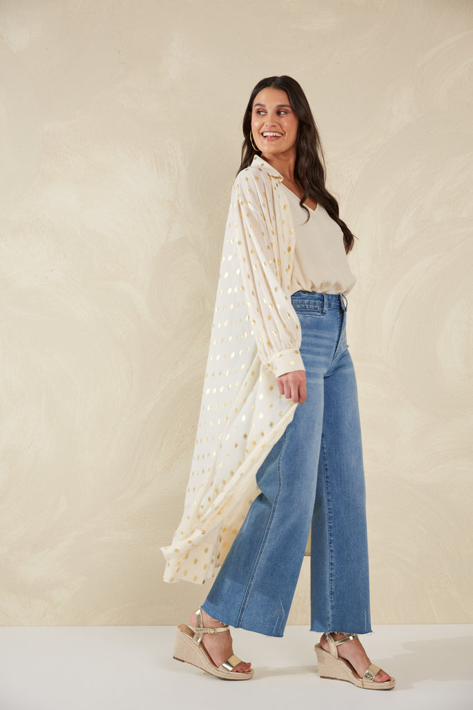 Sanremo Long Shirt - Cannoli - The Haven Co