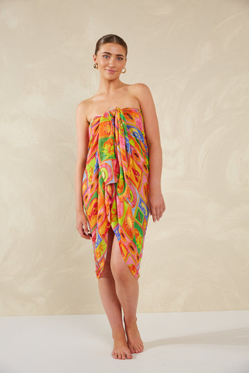 Portofino Sarong - Spritz - The Haven Co