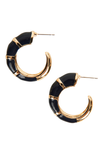 Palermo Earring - Ink - The Haven Co