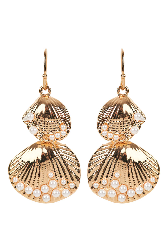 Adelfia Earring - Pearl - The Haven Co