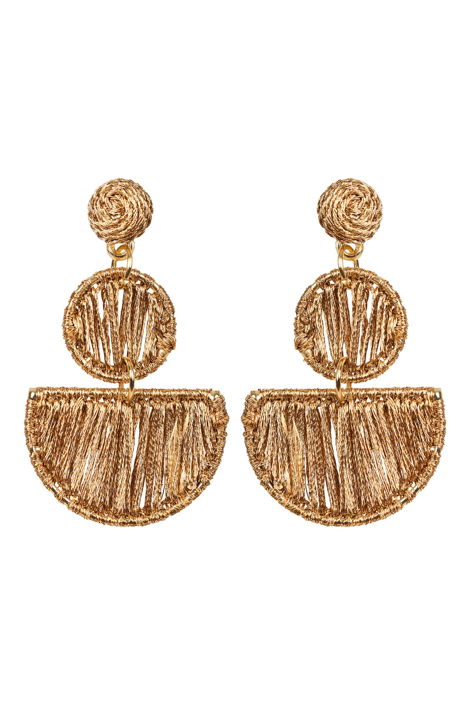 Fun gold earrings shop