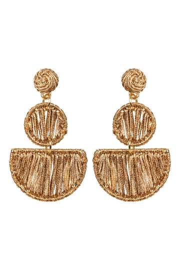 Portofino Earring - Gold - The Haven Co