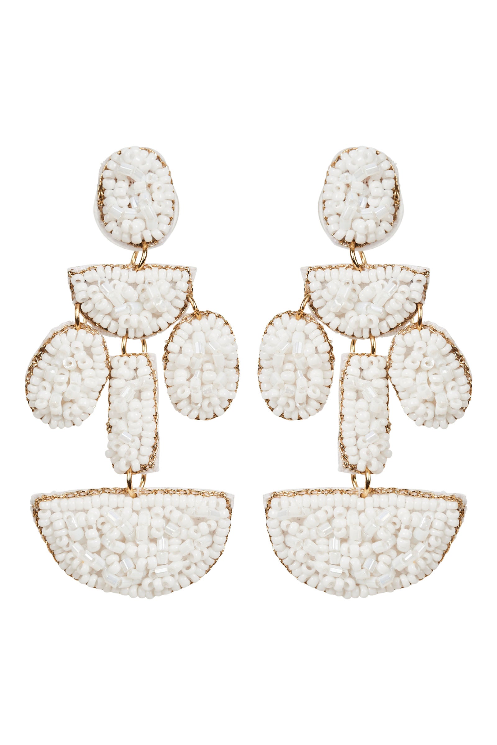 Como Earring - Bianco - The Haven Co