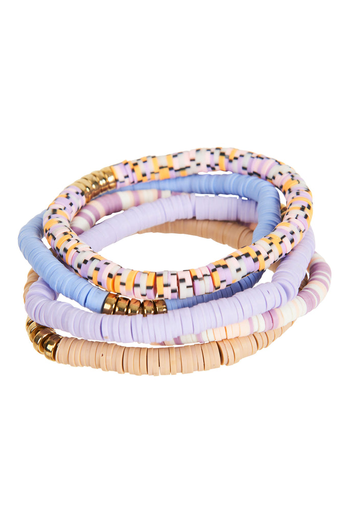 San Luca Bracelet Set - Lilac - The Haven Co