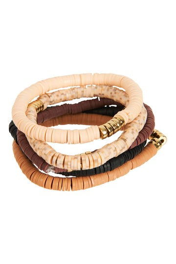 San Luca Bracelet Set - Tiramisu - The Haven Co