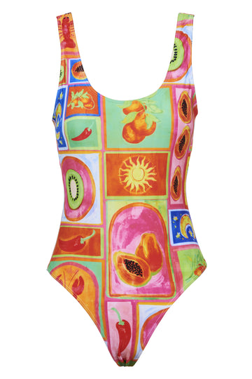 Portofino One Piece Swimsuit - Spritz - The Haven Co