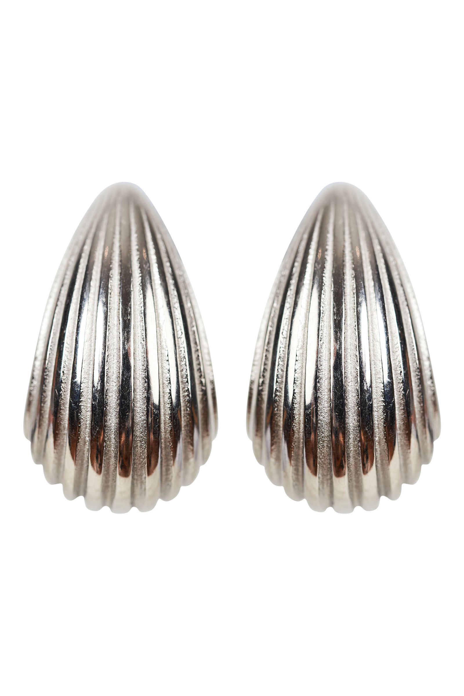 Capaci Earring - Cone Silver - The Haven Co