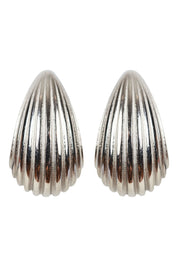 Capaci Earring - Cone Silver - The Haven Co