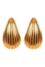 Capaci Earring - Cone Gold - The Haven Co