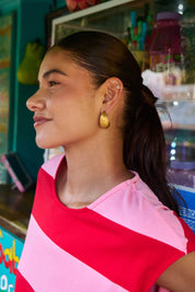 Capaci Earring - Cone Gold