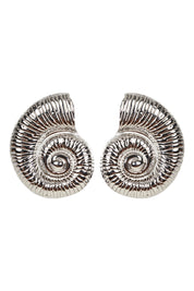 Sabbia Earring - Seashell Silver - The Haven Co